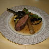 クイーン・アリス 横浜店 - 鴨胸肉の網焼き 北大路魯山人風