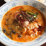 Chuugokujajansaishinta - 【2017年04月】うまから担々麺＠850円、提供時。