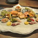 日本料理 潤花 - ２０１７年５月１３日の焼き物八寸