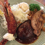 カフェトキオナ - 贅沢大人様プレート1500円（ベーグル食べ放題だけどおなかいっぱいでそんなに食べれないよ）