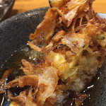 ばんじょう - 桜えびと白うおのかき揚げ…天つゆで頂きます