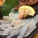 ばんじょう - おこぜの薄造り