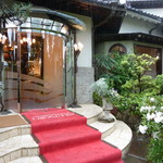 横浜うかい亭 - 入り口