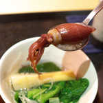 菜の花・たけのこ・ほたるいか…旬の素材が、一つの椀に集結！