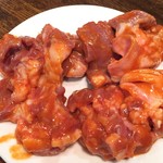 七輪ホルモン焼きもつ鍋 まことや  - 次点中落ちナンコツ