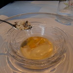 アキュイール - マンゴーのお米デザート　お米投入前