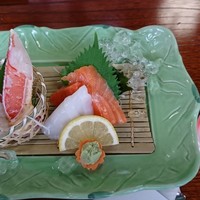 札幌 かに本家 札幌駅前本店 - 刺し身