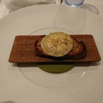 レストラン・モリエール - グリーンピースとプリン