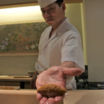 寿しの吉乃 - 雲丹握り