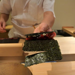 寿しの吉乃 - 鮪巻物