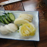 鳥升　 - お新香