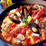 ビバ パエリア - 魚介のシーフードパエリア☆