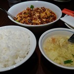 陳麻婆豆腐 - 陳麻婆豆腐ランチ 1,230円（税込）