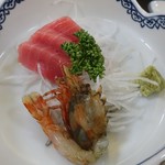 温泉旅館 矢野 - 本まぐろ 　松前産　幻のガサ海老