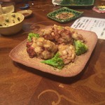 鶏の唐揚げハニーマスタード