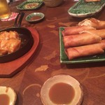 赤羽餃子と春雨