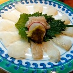 Ryuuki - マコガレイの刺身　味は淡白で、食感はコリコリしてます。あーまた食べたい…