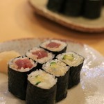 Sushi Hashimoto - 　鉄火といかきゅう