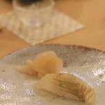 Sushi Hashimoto - 　鰈の昆布〆