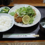 おろしとんかつ定食【2011/02/0*】