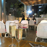 エビスエスクラッシコ - ディナー前のスプマンテ