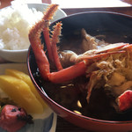 Fukujusoubekkanhaifuu - 朝食の伊勢海老と蟹のお味噌汁