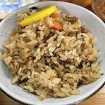 玉家 - ジューシーは少しおコゲの味もありパラパラ感が良い