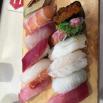 鮨ノ場 - Ａセット  1000円