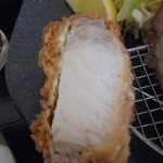 とんかつぼたん - はじっこ（脂が旨い）