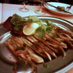 トラットリア デッラ ランテルナ マジカ - マテ貝の炭火焼