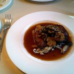 レストランラ・リューシュ - 若鶏のソテー、ガーリックソース