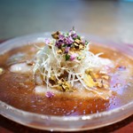 齋華 - 鯛・雲丹・生くらげの中華風サラダ