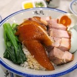 Mei Garden 味苑 - 雙拼焼味飯（碟）加咸蛋（毎隻）