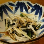 浅草じゅうろく - ふぐ皮くらげポン酢。