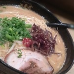 Ajino Tokeidai - 醤油とんこつ 細麺