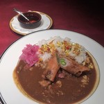 アピシウス - 同、奥のスパイスが効いたソースが美味しい！