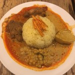 不思議香菜 ツナパハ - 看板メニューのスリランカカレー 880円