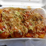 ぼちぼちのたこ焼き屋 - たこ焼き 8個 400円