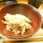 懐石料理 桝田 - サクラエビのご飯