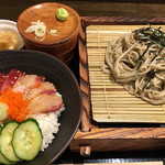 和彩 緋宴 - 房総地魚丼とざる蕎麦セット