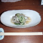勇魚海 - 「うるめいわしの酢物」（お通し）