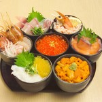 どんぶり茶屋 - 黄金海宝丼　6380円