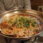 元祖台湾もつ鍋仁 - 〆のラーメン♪