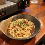 元祖台湾もつ鍋仁 - 〆のラーメン♪