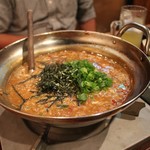 元祖台湾もつ鍋仁 - 〆の雑炊♪