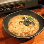 元祖台湾もつ鍋仁 - 〆の雑炊♪