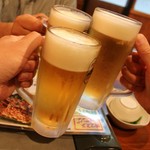 元祖台湾もつ鍋仁 - 乾杯♪