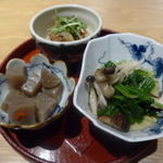 京都 中之光庵 - ３種の前菜