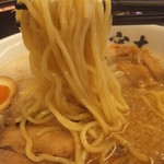 背脂らーめん宮本 - 麺リフト(2017.3.17)