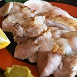 とん唐てん - 一黒軍鶏炙り焼き